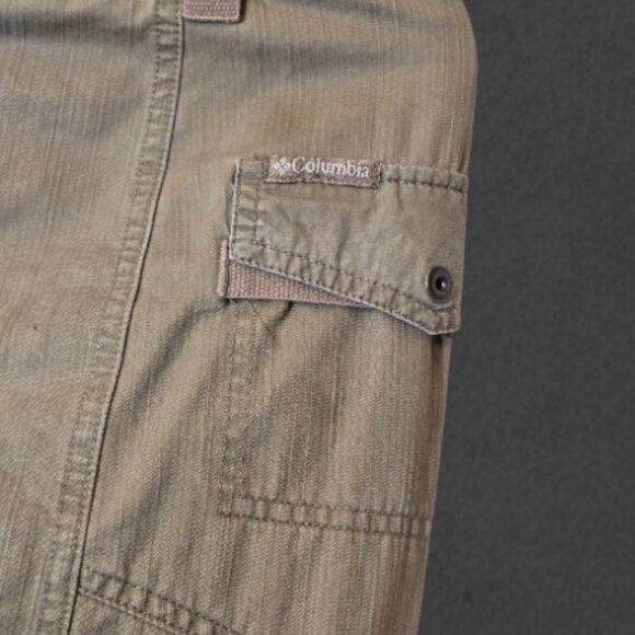 Khaki COLUMBIA Cargo skirt sz 8 - Picture 6 of 8